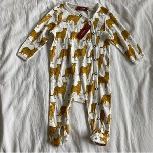 Milkbarn Cheetah Print Pajamas